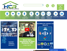 Tablet Screenshot of homefixcustomremodeling.com